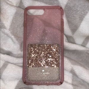 iPhone 8+ case with Kate spade card holder